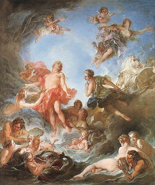 Francois Boucher The Rising of the Sun china oil painting image